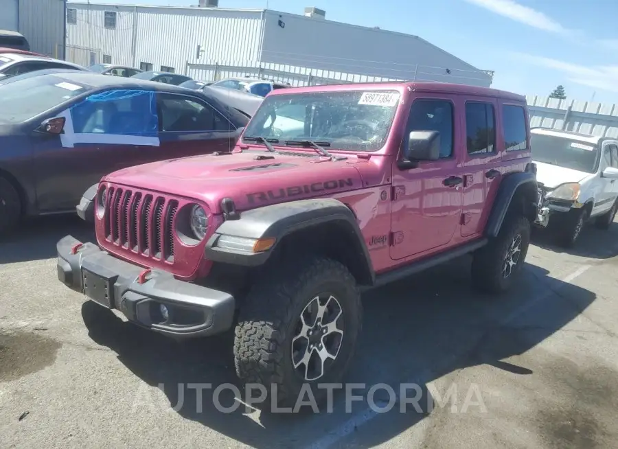 JEEP WRANGLER U 2022 vin 1C4HJXFG3NW179202 from auto auction Copart