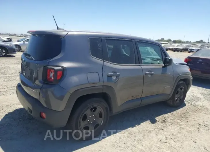 JEEP RENEGADE S 2017 vin ZACCJAAB7HPE95237 from auto auction Copart