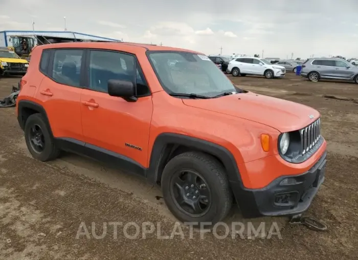 JEEP RENEGADE S 2016 vin ZACCJAAT1GPD43803 from auto auction Copart