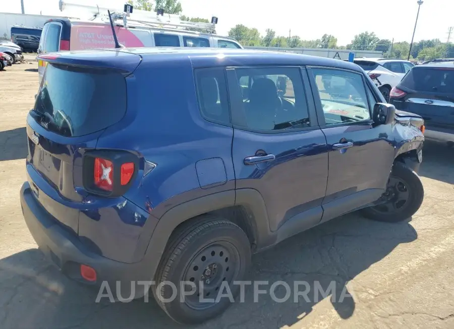 JEEP RENEGADE S 2018 vin ZACCJBAB7JPG90282 from auto auction Copart