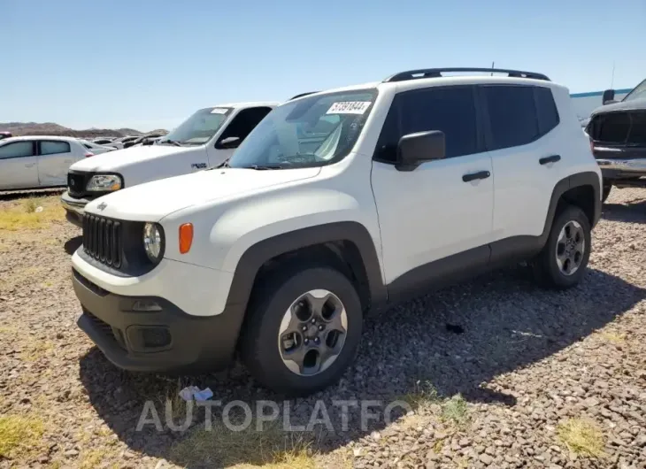 JEEP RENEGADE S 2018 vin ZACCJBAB9JPH77617 from auto auction Copart