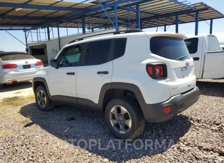 JEEP RENEGADE S 2018 vin ZACCJBAB9JPH77617 from auto auction Copart