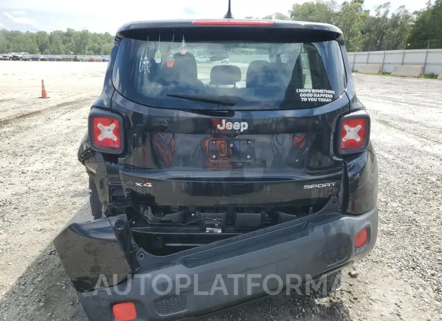 JEEP RENEGADE S 2016 vin ZACCJBAT5GPD30865 from auto auction Copart