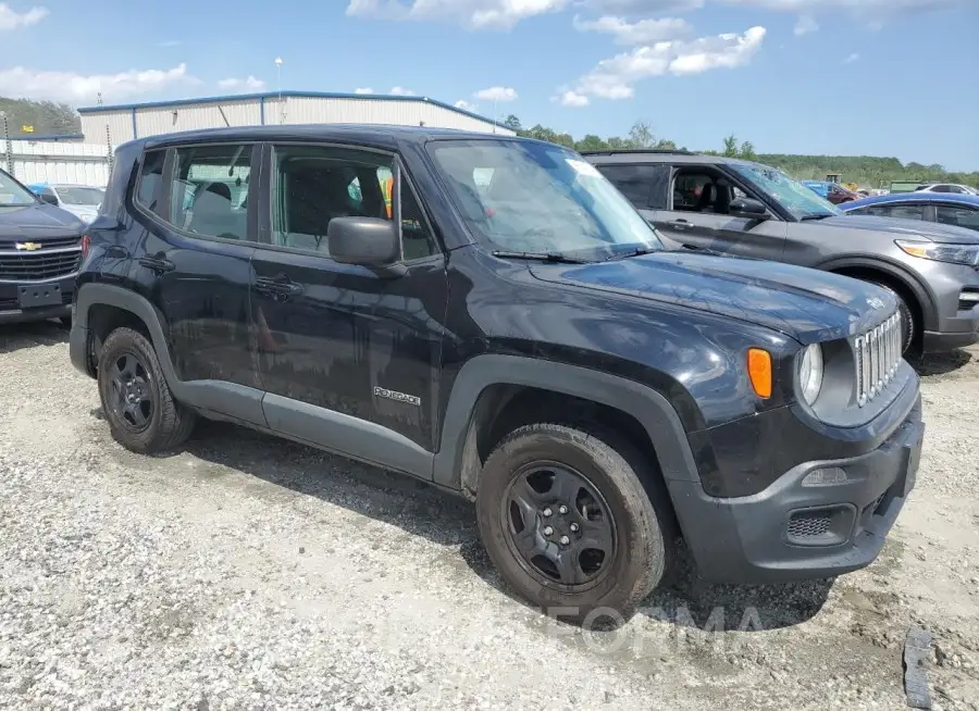 JEEP RENEGADE S 2016 vin ZACCJBAT5GPD30865 from auto auction Copart