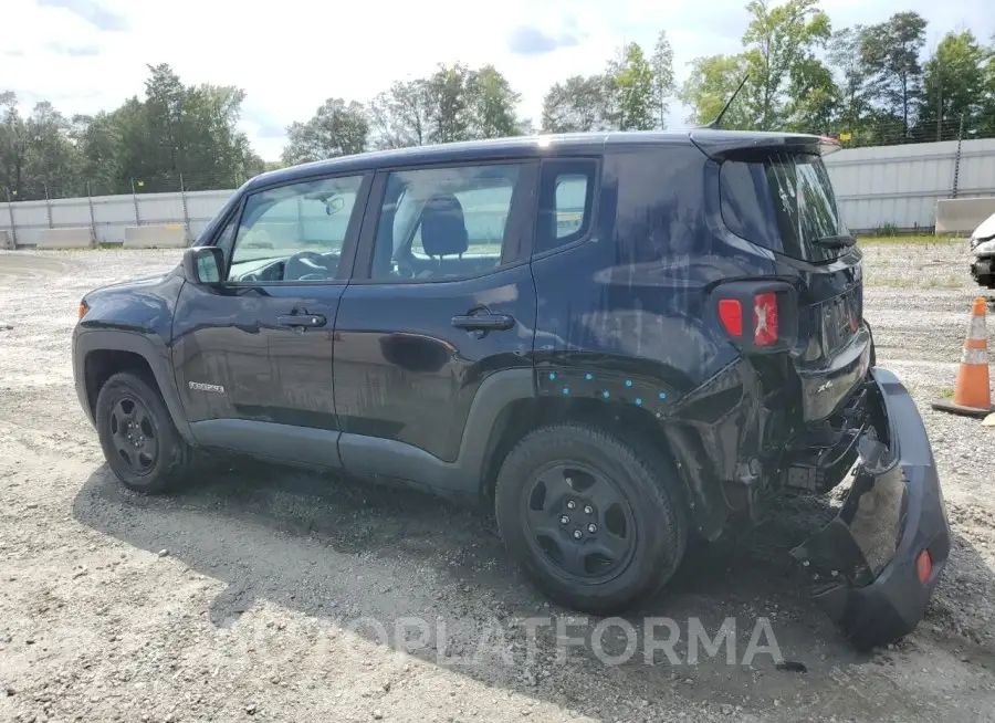 JEEP RENEGADE S 2016 vin ZACCJBAT5GPD30865 from auto auction Copart