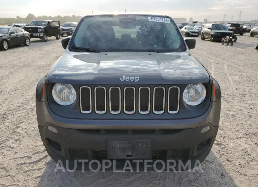 JEEP RENEGADE S 2016 vin ZACCJBAW5GPC71326 from auto auction Copart