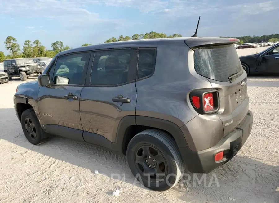 JEEP RENEGADE S 2016 vin ZACCJBAW5GPC71326 from auto auction Copart