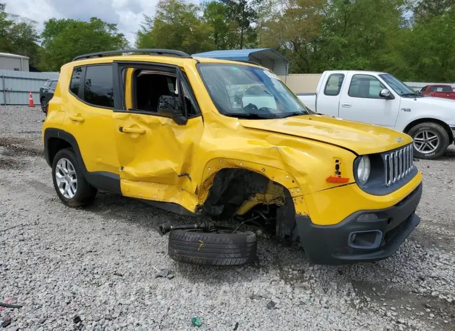 JEEP RENEGADE 2015 vin ZACCJBBT0FPB41652 from auto auction Copart