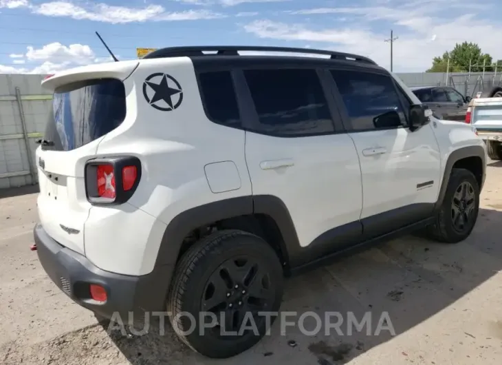 JEEP RENEGADE T 2017 vin ZACCJBCB8HPE81382 from auto auction Copart