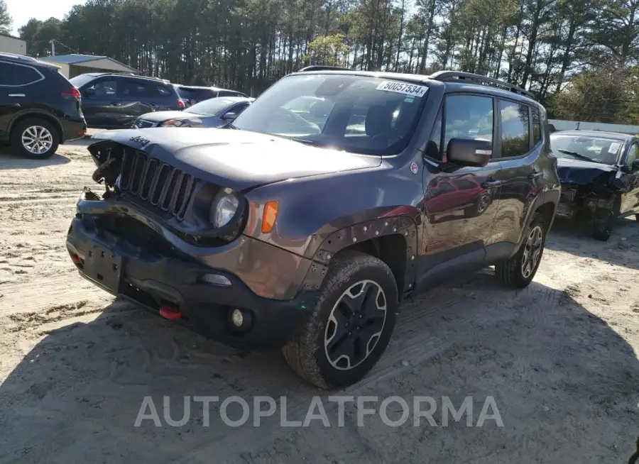 JEEP RENEGADE T 2016 vin ZACCJBCT1GPD89490 from auto auction Copart