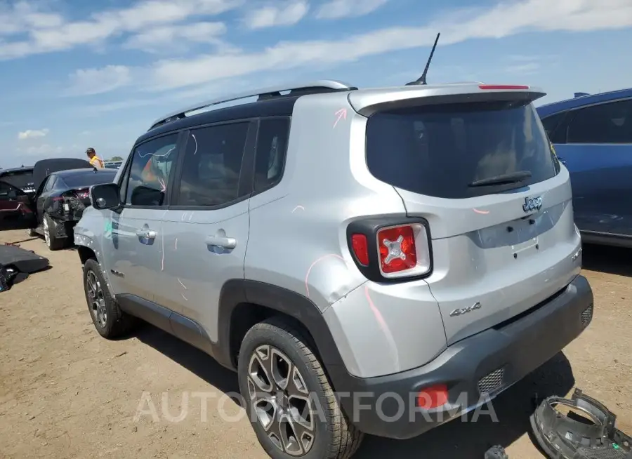 JEEP RENEGADE L 2016 vin ZACCJBDT3GPC66062 from auto auction Copart