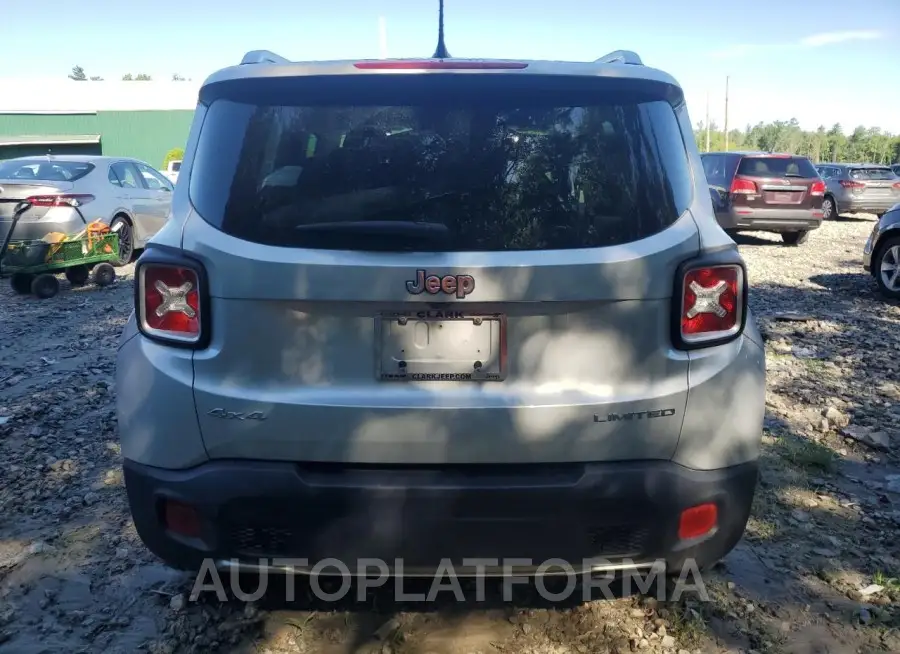 JEEP RENEGADE L 2016 vin ZACCJBDTXGPD03768 from auto auction Copart