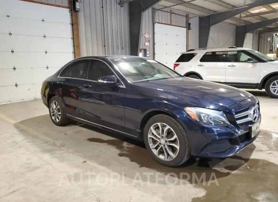 MERCEDES-BENZ C 300 4MAT 2015 vin 55SWF4KB2FU017826 from auto auction Copart