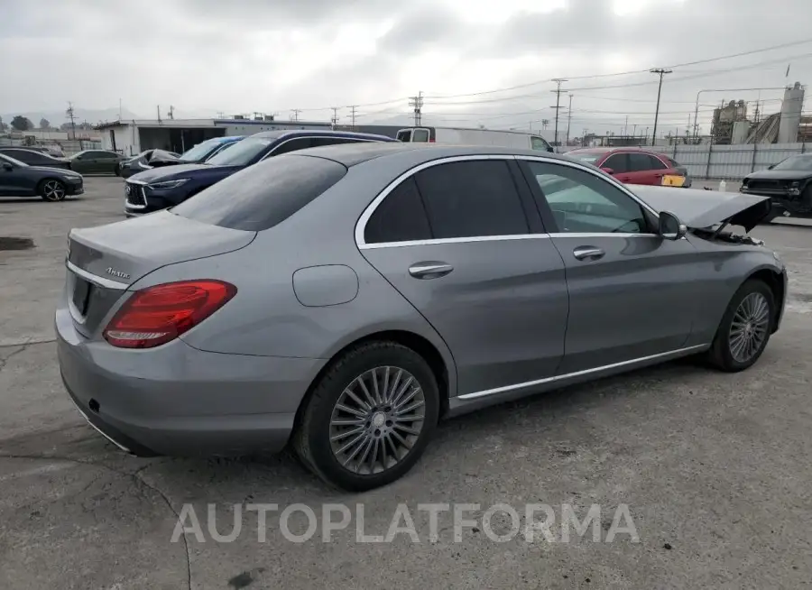 MERCEDES-BENZ C 300 4MAT 2015 vin 55SWF4KB5FU015889 from auto auction Copart