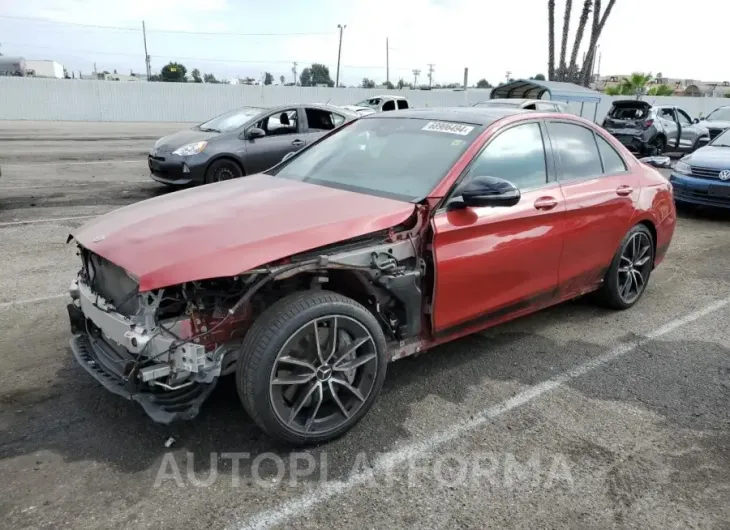 MERCEDES-BENZ C 43 AMG 2019 vin 55SWF6EB6KU293461 from auto auction Copart