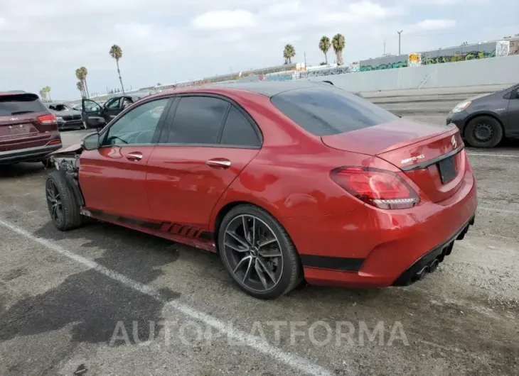 MERCEDES-BENZ C 43 AMG 2019 vin 55SWF6EB6KU293461 from auto auction Copart