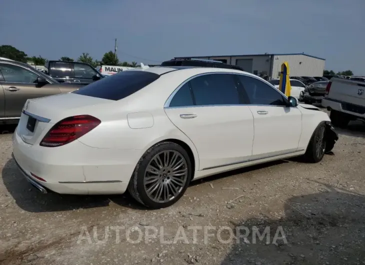 MERCEDES-BENZ S 450 2020 vin W1KUG6GB7LA561078 from auto auction Copart