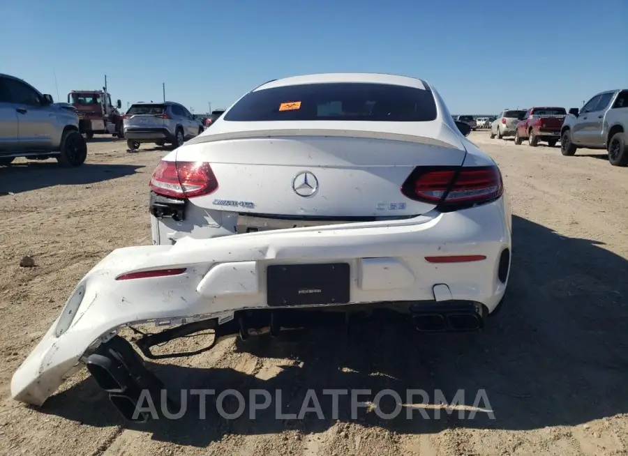 MERCEDES-BENZ C 63 AMG 2021 vin W1KWJ8GB6MG056489 from auto auction Copart