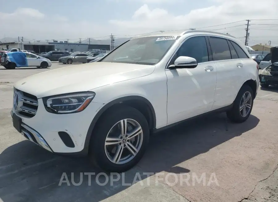 MERCEDES-BENZ GLC 300 2022 vin W1N0G8DB6NG119054 from auto auction Copart