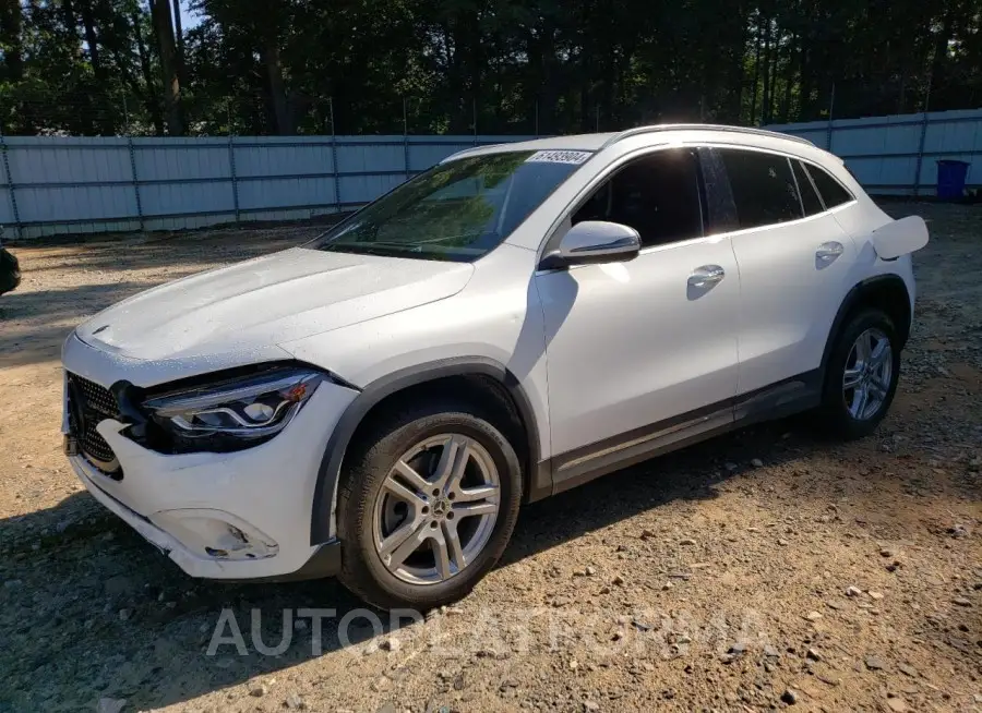 MERCEDES-BENZ GLA 250 2021 vin W1N4N4GB7MJ122882 from auto auction Copart