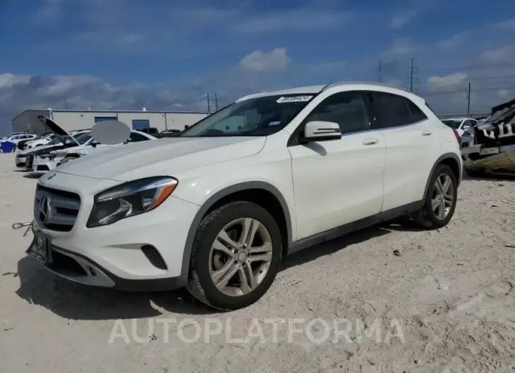 MERCEDES-BENZ GLA 250 2015 vin WDCTG4EB0FJ186758 from auto auction Copart