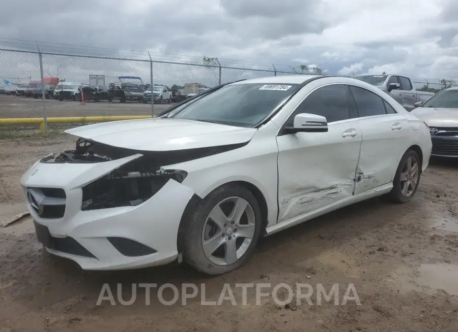 MERCEDES-BENZ CLA 250 2015 vin WDDSJ4EB0FN162185 from auto auction Copart