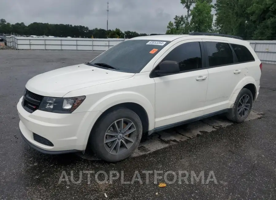 DODGE JOURNEY SE 2018 vin 3C4PDCABXJT533966 from auto auction Copart