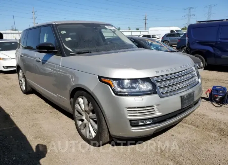 LAND ROVER RANGE ROVE 2015 vin SALGS3TF6FA203089 from auto auction Copart