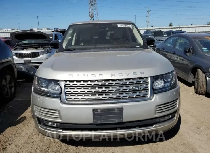 LAND ROVER RANGE ROVE 2015 vin SALGS3TF6FA203089 from auto auction Copart