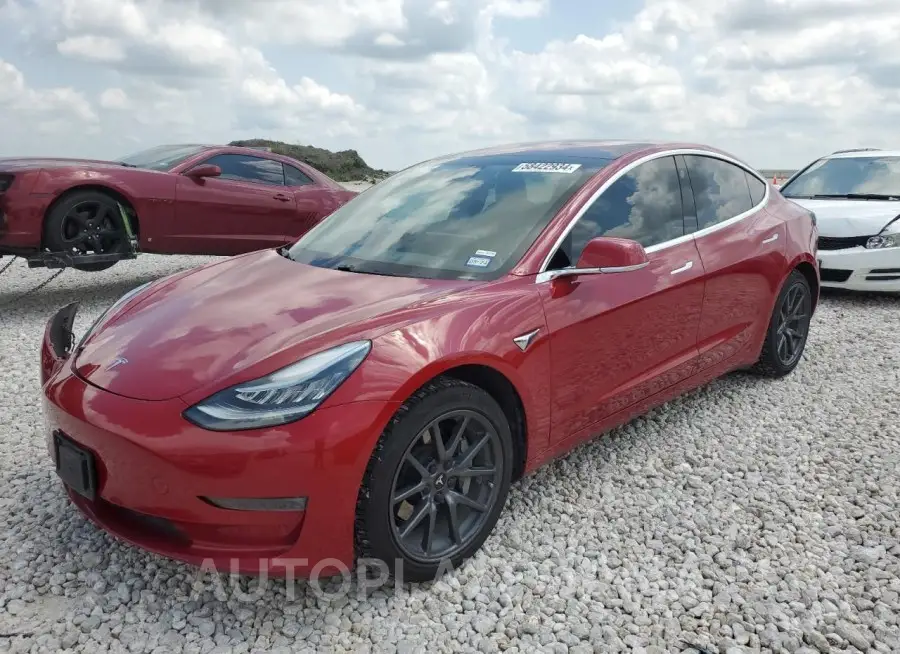 TESLA MODEL 3 2018 vin 5YJ3E1EA0JF048123 from auto auction Copart