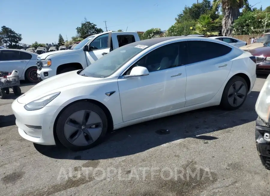 TESLA MODEL 3 2019 vin 5YJ3E1EA5KF302149 from auto auction Copart