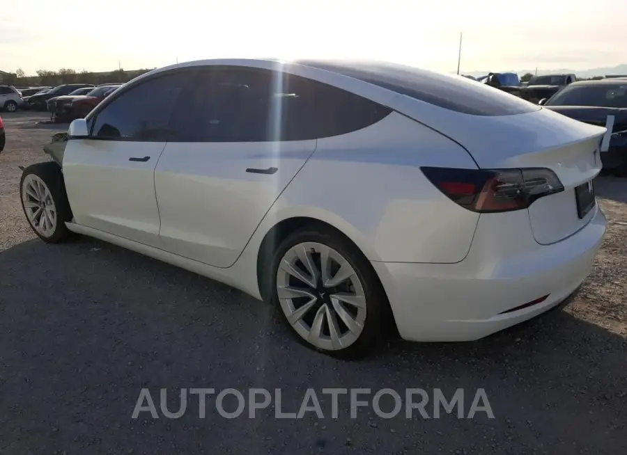 TESLA MODEL 3 2021 vin 5YJ3E1EA7MF032425 from auto auction Copart