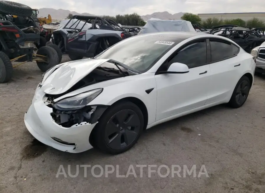 TESLA MODEL 3 2023 vin 5YJ3E1EA7PF467322 from auto auction Copart