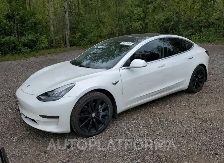 TESLA MODEL 3 2020 vin 5YJ3E1EA9LF718268 from auto auction Copart