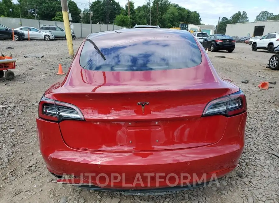 TESLA MODEL 3 2018 vin 5YJ3E1EAXJF016800 from auto auction Copart