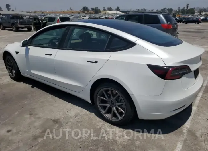 TESLA MODEL 3 2022 vin 5YJ3E1EB1NF273715 from auto auction Copart