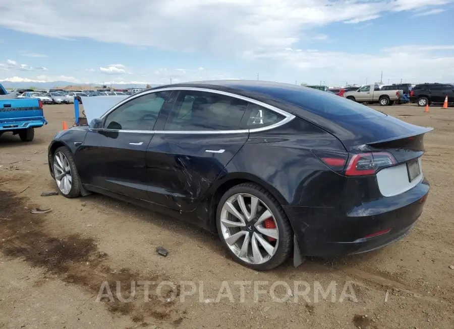 TESLA MODEL 3 2019 vin 5YJ3E1EB2KF392711 from auto auction Copart