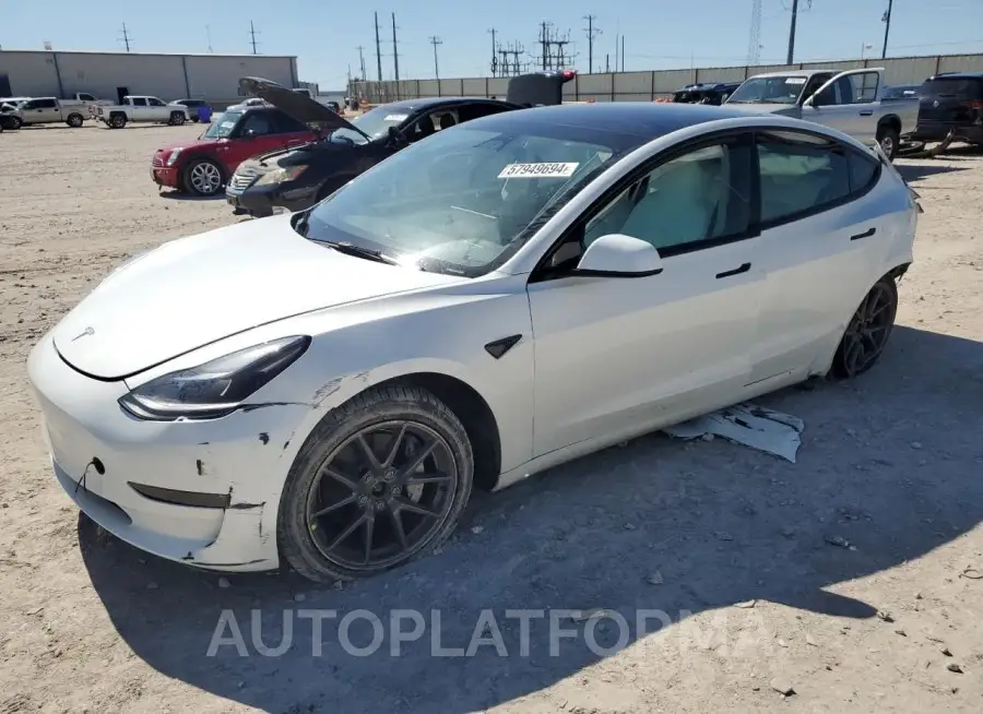 TESLA MODEL 3 2023 vin 5YJ3E1EB4PF610767 from auto auction Copart