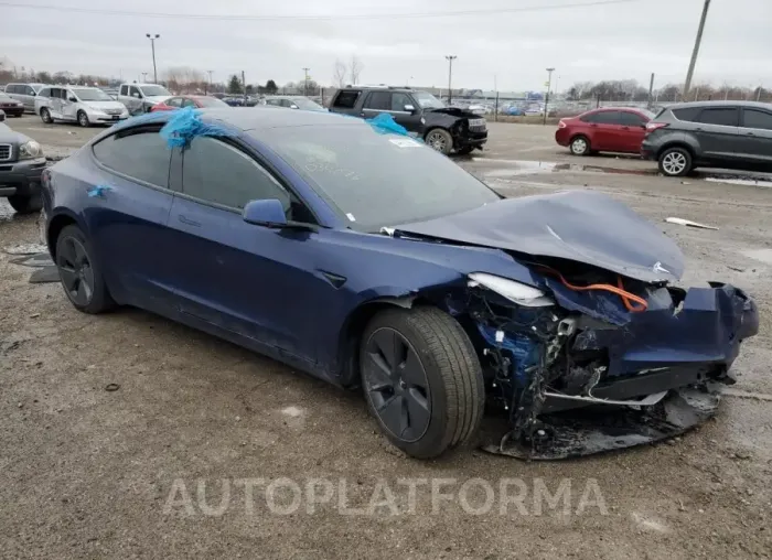 TESLA MODEL 3 2021 vin 5YJ3E1EB6MF034076 from auto auction Copart