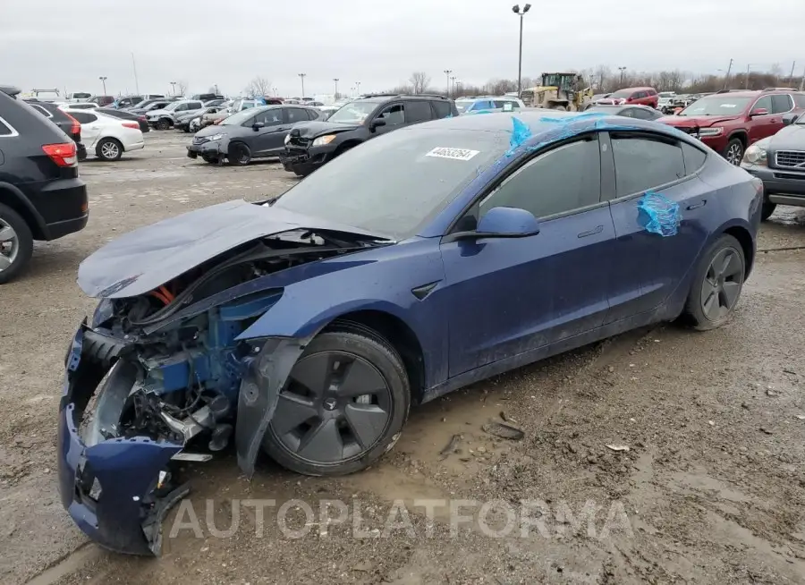 TESLA MODEL 3 2021 vin 5YJ3E1EB6MF034076 from auto auction Copart