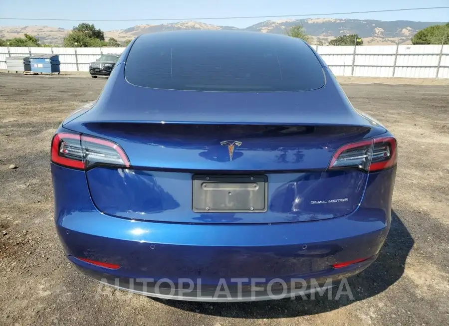 TESLA MODEL 3 2022 vin 5YJ3E1EB6NF315201 from auto auction Copart