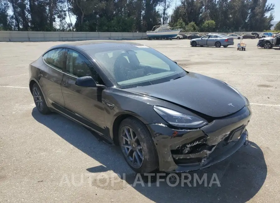 TESLA MODEL 3 2022 vin 5YJ3E1EB8NF355442 from auto auction Copart