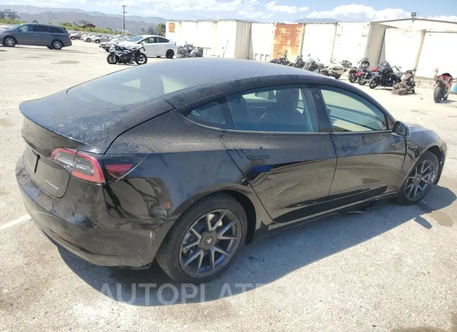 TESLA MODEL 3 2022 vin 5YJ3E1EB8NF355442 from auto auction Copart