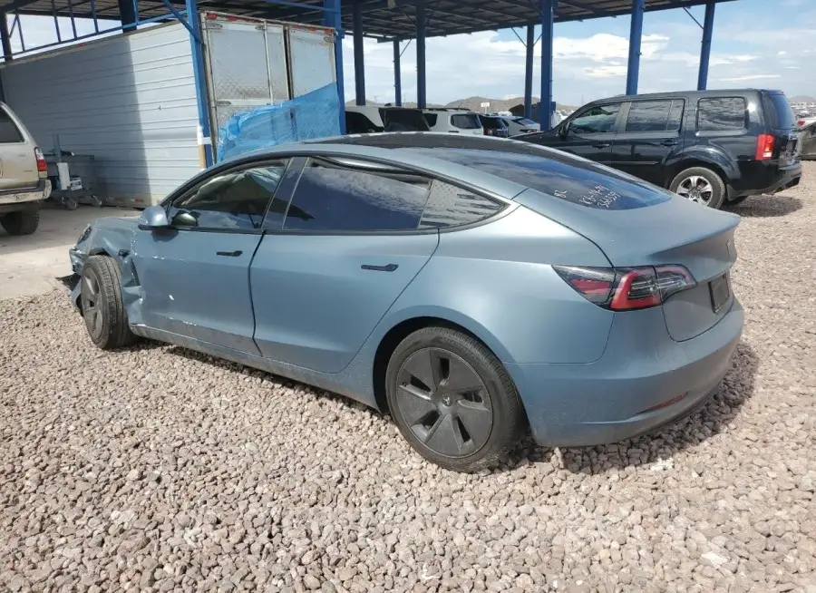 TESLA MODEL 3 2022 vin 5YJ3E1EBXNF366359 from auto auction Copart