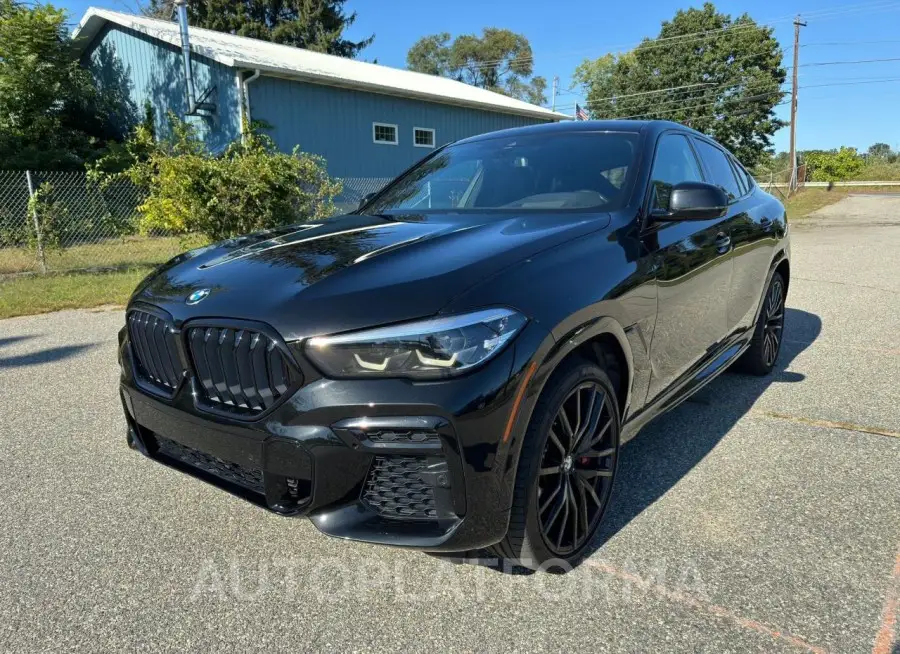 BMW X6 M50I 2022 vin 5UXCY8C04N9J92363 from auto auction Copart