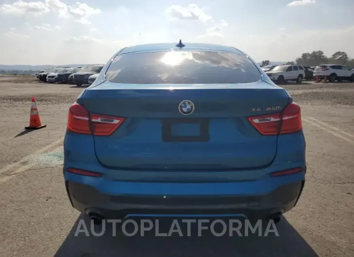 BMW X4 XDRIVEM 2017 vin 5UXXW7C31H0U26673 from auto auction Copart