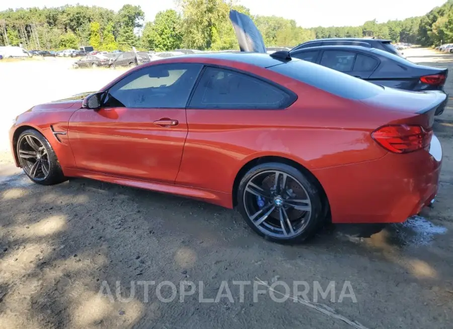 BMW M4 2016 vin WBS3R9C5XGK336762 from auto auction Copart