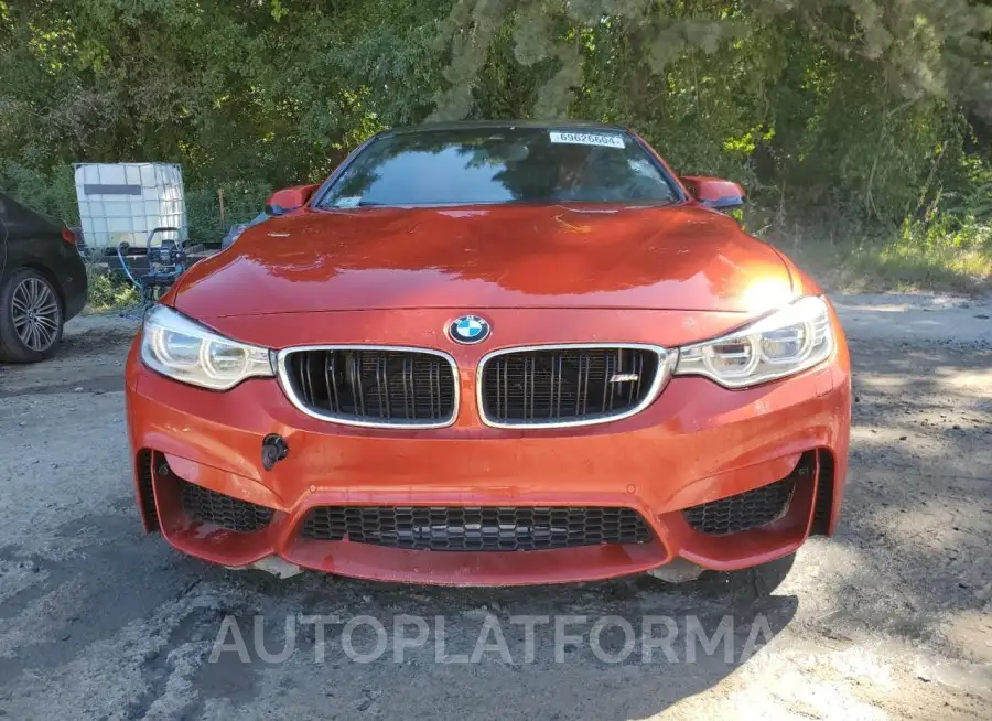 BMW M4 2016 vin WBS3R9C5XGK336762 from auto auction Copart