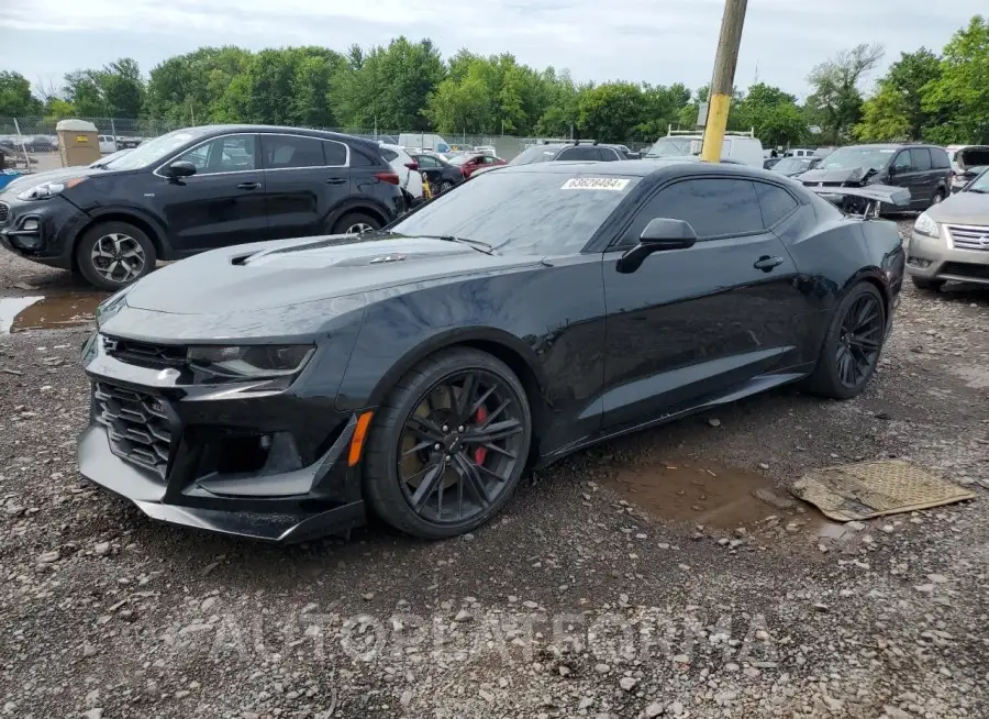 CHEVROLET CAMARO ZL1 2023 vin 1G1FK1R66P0134080 from auto auction Copart