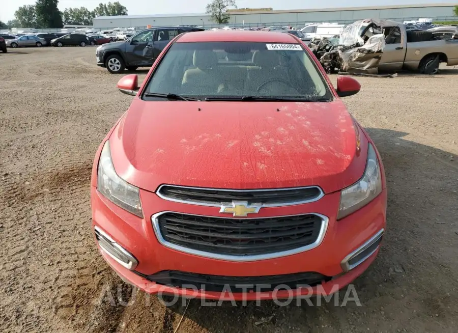 CHEVROLET CRUZE LT 2015 vin 1G1PE5SB5F7137164 from auto auction Copart